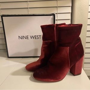 Nine West Vevlor Cooper Booties